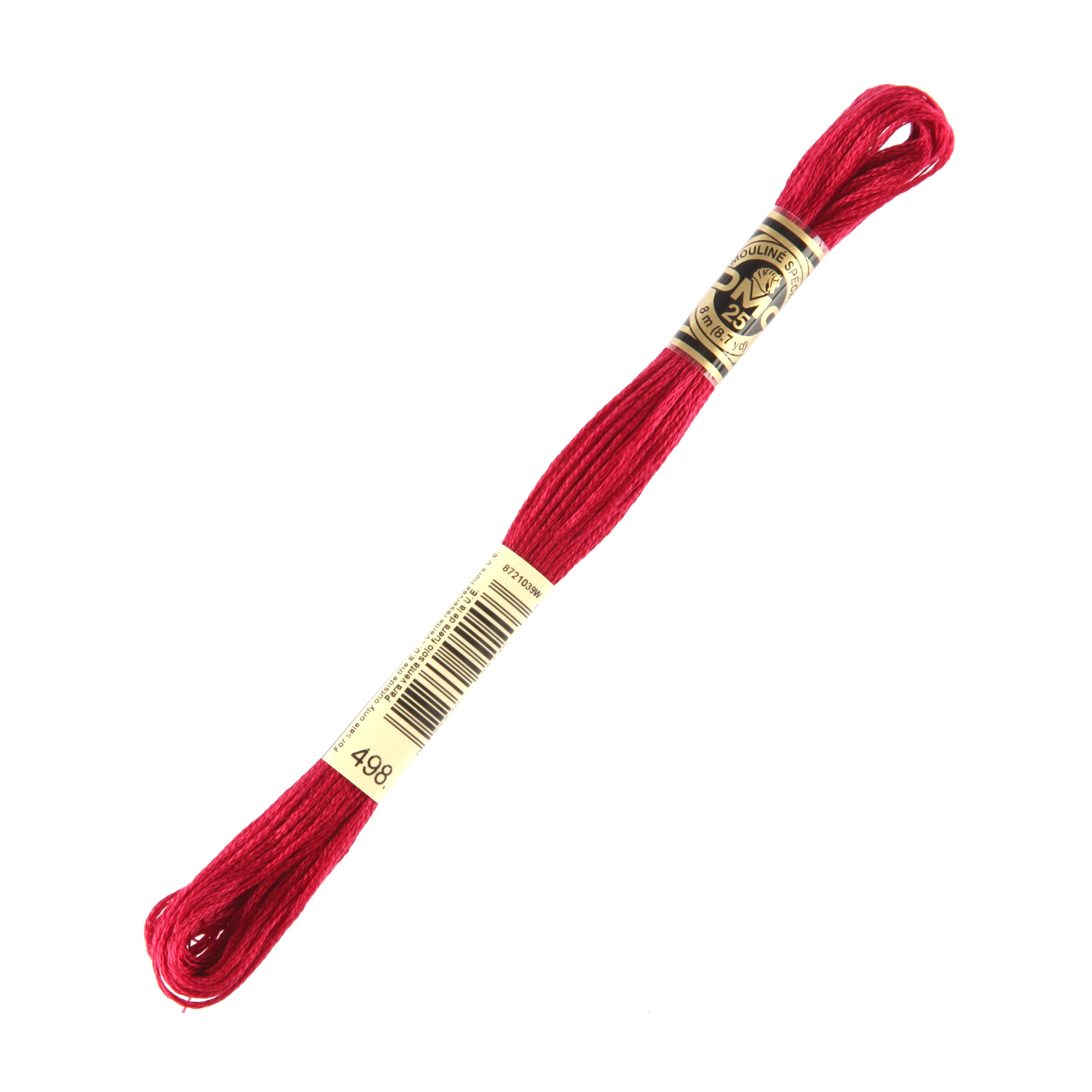 Dmc Muline Special 8 m Kırmızı Nakış İpliği - 498